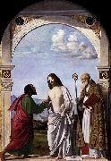 CIMA da Conegliano, Incredulity of St Thomas with Bishop Magno